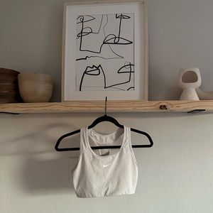 NIKE Light Stone Color Sports Bra Dri-Fit